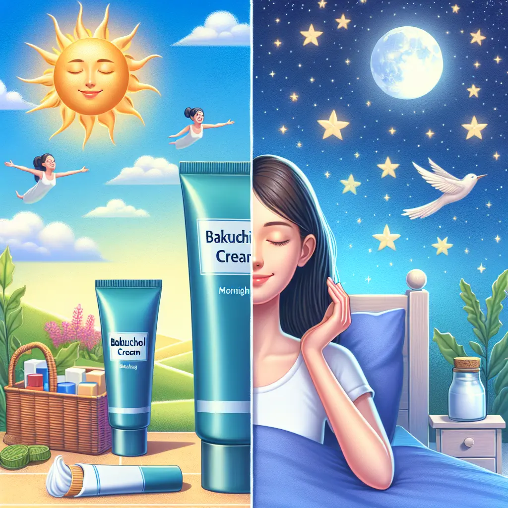 Day vs Night Use of Bakuchiol Cream